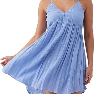 O'Neill BLYHE Periwinkle Sleeveless Halter Dress